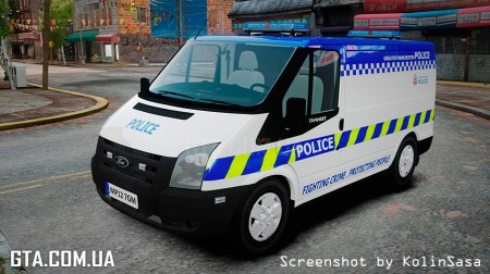 Ford Transit British Manchester Police [ELS]